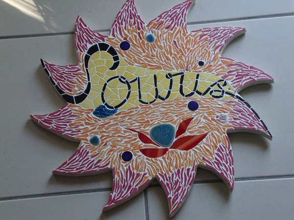 soleil mural